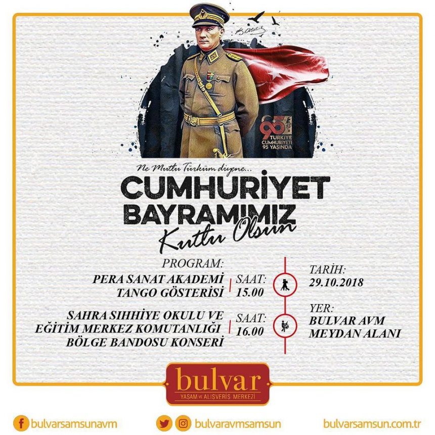 cumhuriyet bayramı etkinliği