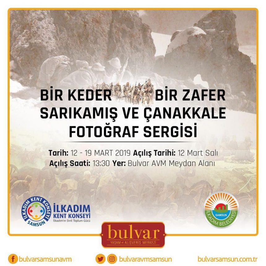 Bir Keder Bir Zafer Sarıkamış ve Çanakkale Fotoğraf Sergisi