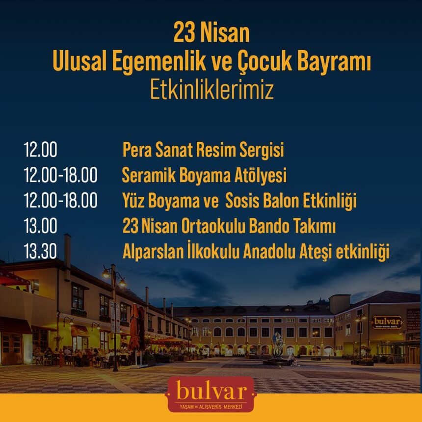 23 Nisan Ulusal Egemenlik ve Çocuk Bayramı etkinliklerimiz