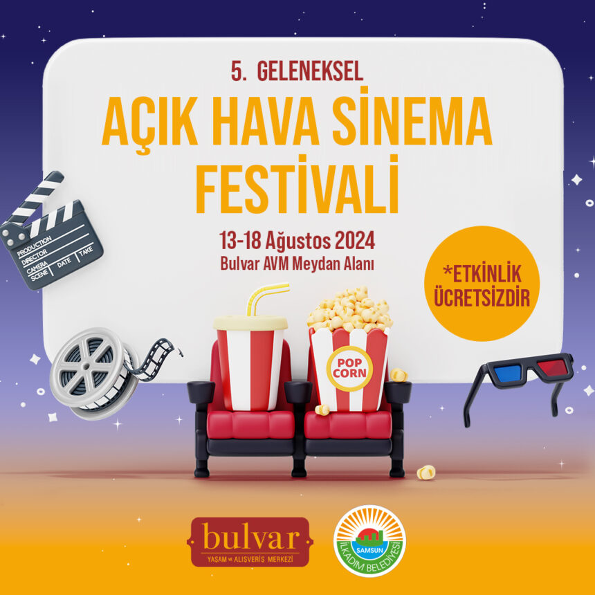 5. geleneksel açık hava sinema festivali