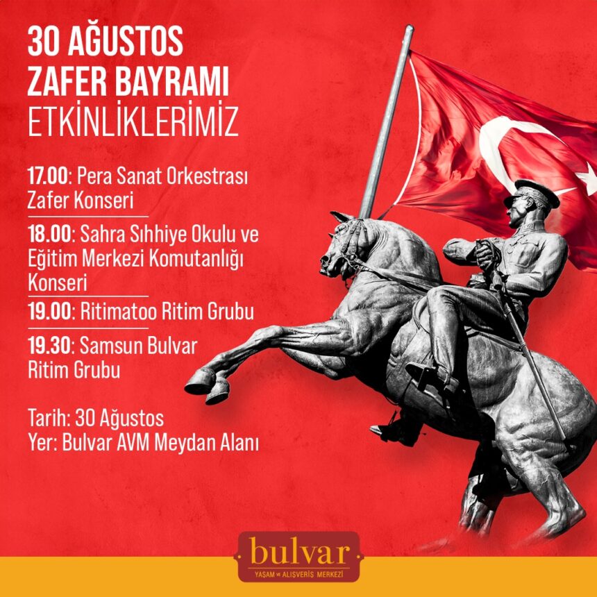 30 AĞUSTOS ZAFER BAYRAMI ETKİNLİKLERİMİZ